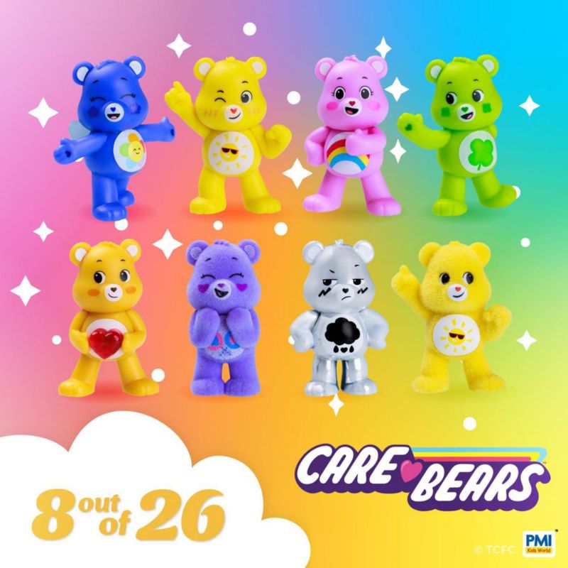 Mini Figuras Coleccionables de Ositos Cariñositos P.M.I. Pack de 8