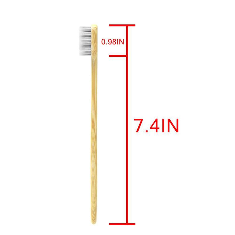 Cepillo de dientes N-amboo 8 unidades extra suave 50 g