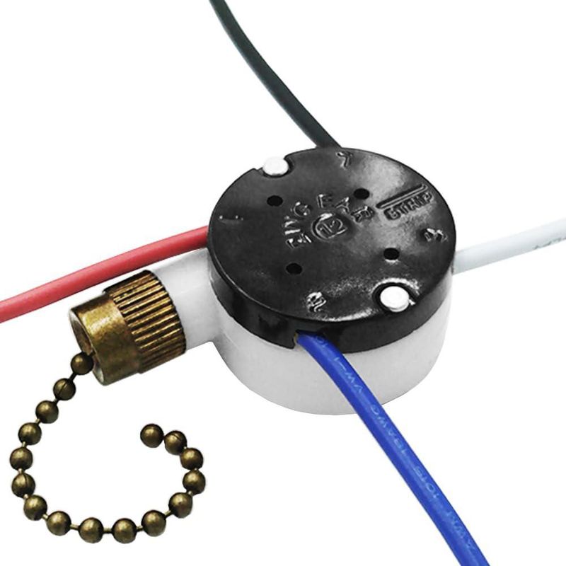 Interruptor para Ventilador de Techo PaeorRorL ZE-208s 3 Velocidades 4 Cables
