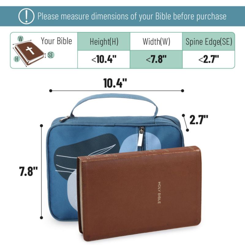Funda para Biblia Mr. Pen estuche resistente con asa