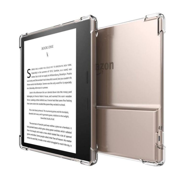 Funda para Kindle Oasis Zcooooool 7" con esquinas reforzadas transparentes