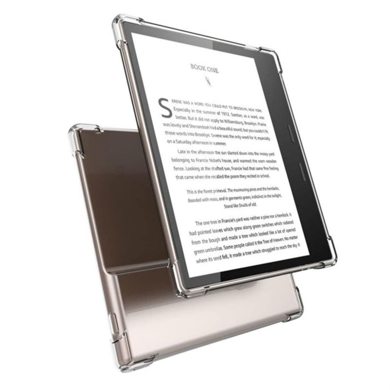 Funda para Kindle Oasis Zcooooool 7" con esquinas reforzadas transparentes