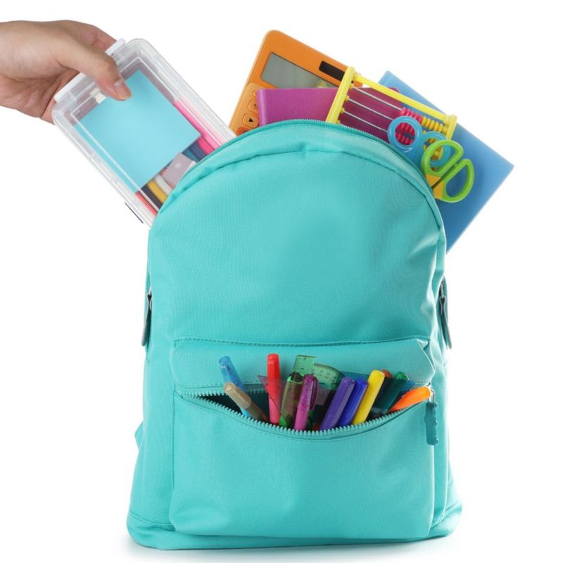 Cajas organizadoras de lápices Mr. Pen pack de 6 plástico transparente con tapa de presión