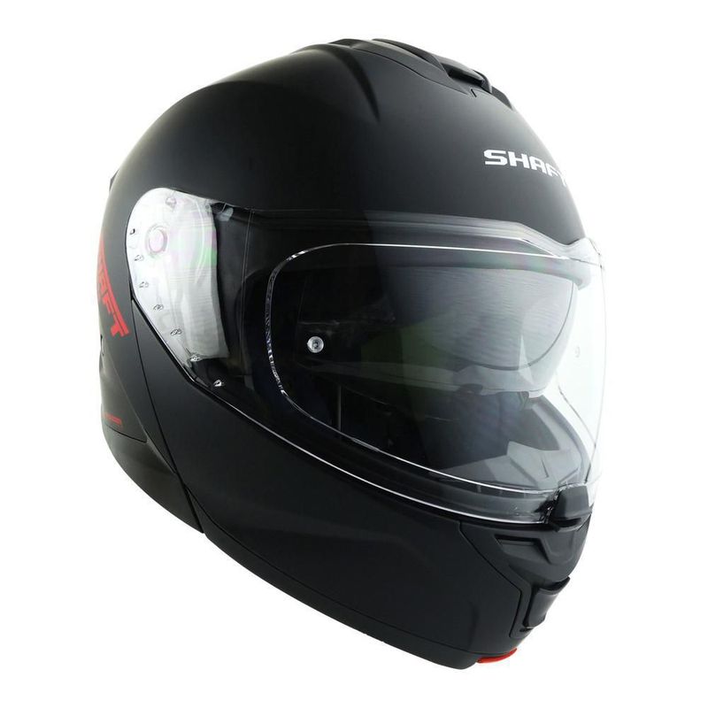 Casco shaft sh3540 dv ng/rj mt m.transp XXL Negro