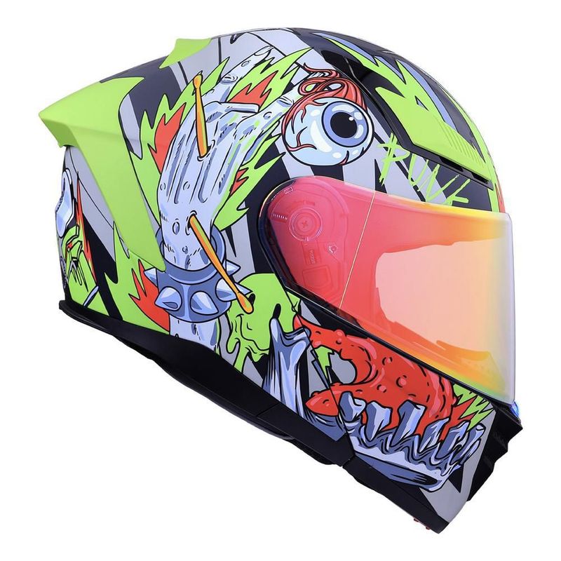 Casco bkr raven verde mate rock on mica XL Verde