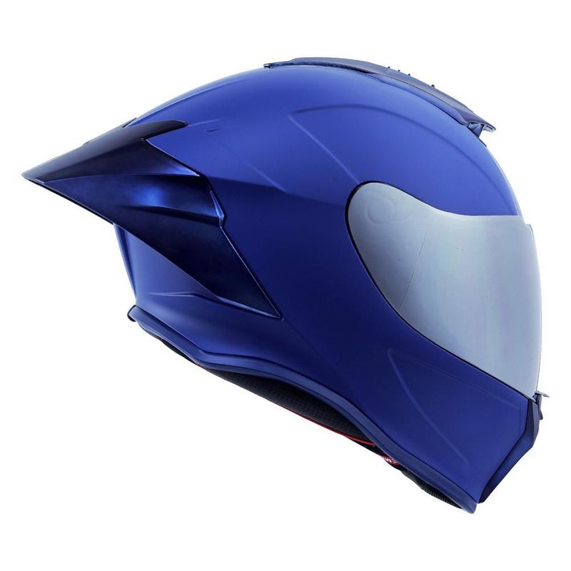 Casco roda beast azul mate cerrado mica S Azul