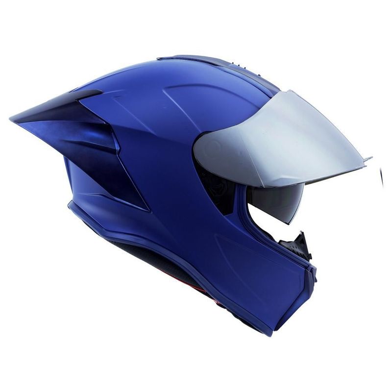 Casco roda beast azul mate cerrado mica S Azul