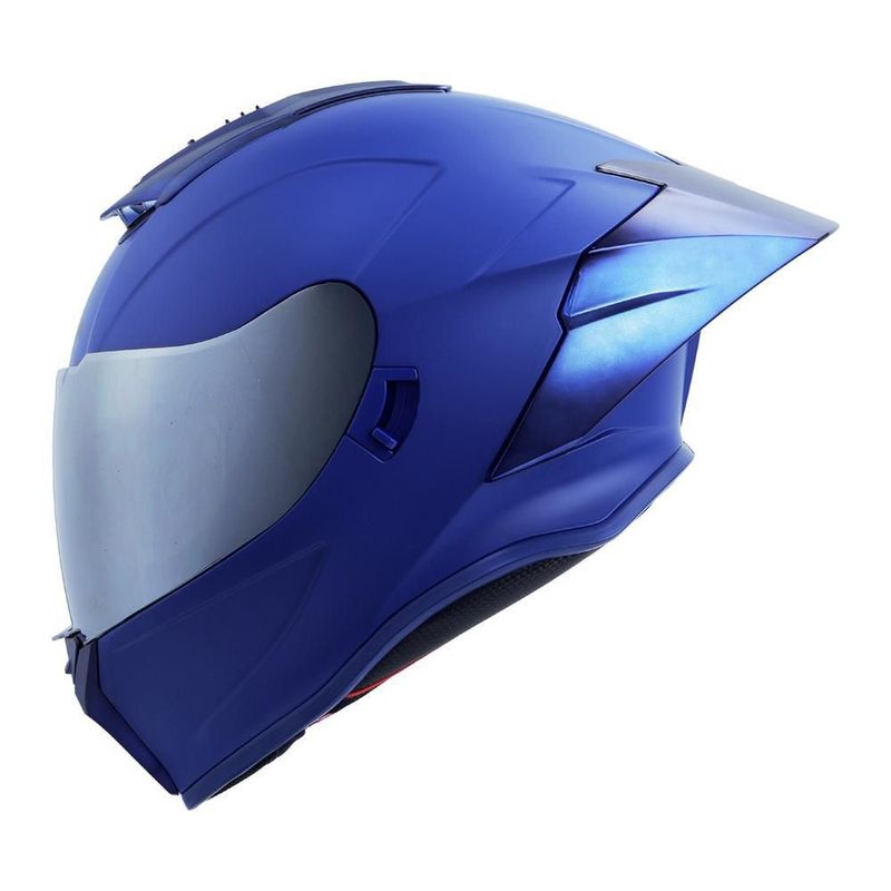 Casco roda beast azul mate cerrado mica S Azul
