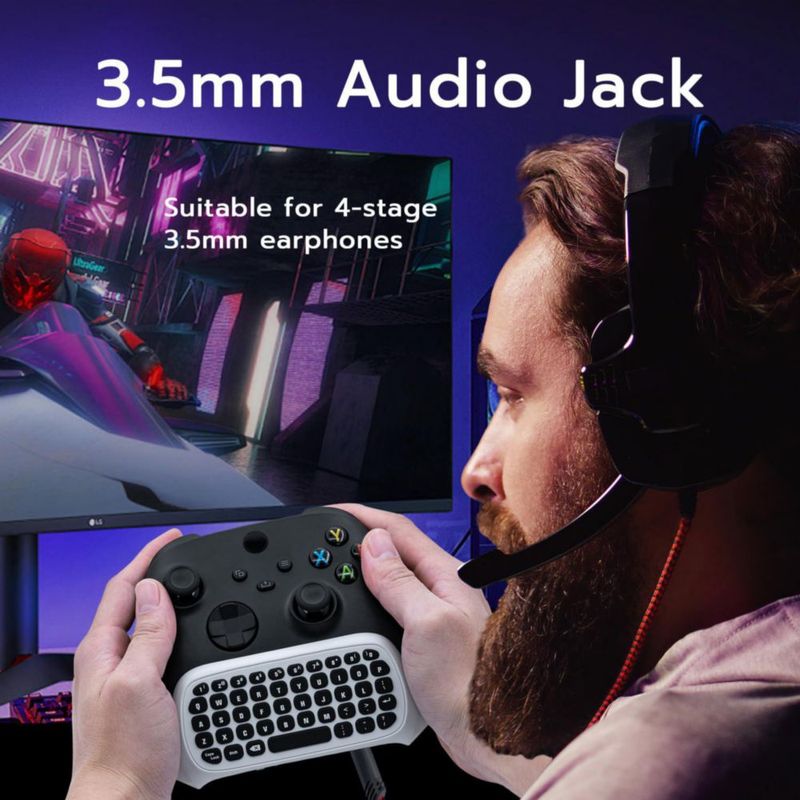 Teclado inalámbrico Mcbazel Chatpad para Xbox One/Series X/S