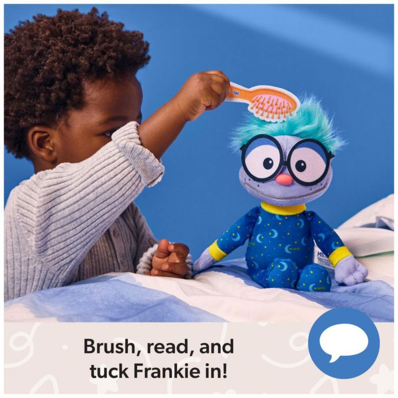 Set de juego de peluche para niños pequeños Buenas noches Frankie de Ms. Rachel 28 cm