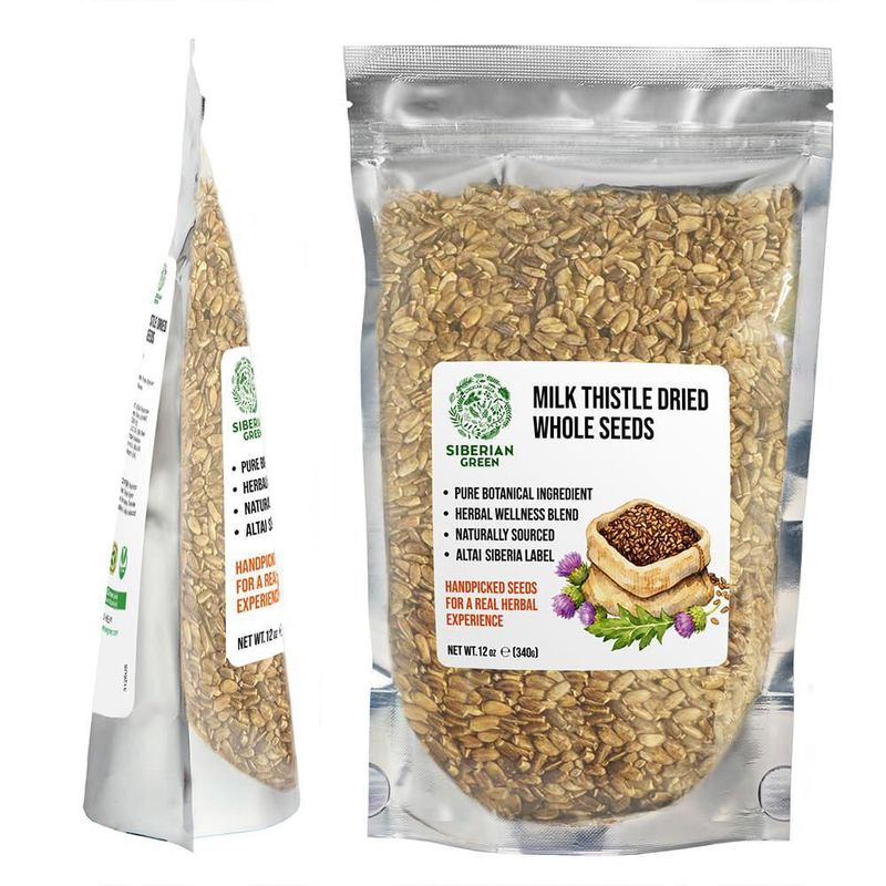 Té Siberian Green de Cardo Mariano 340 g sin cafeína