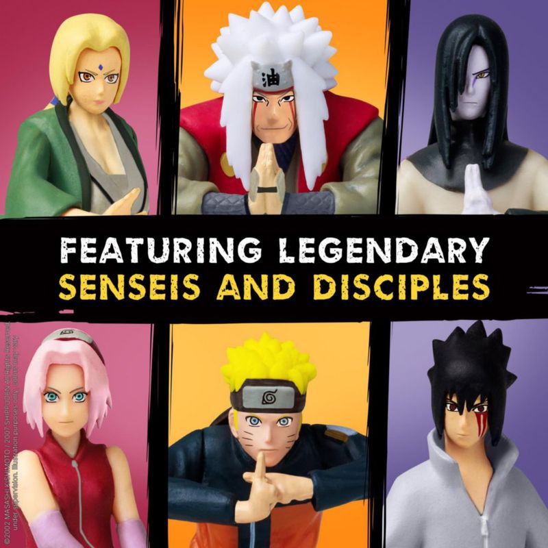 Figuras de colección P.M.I. Naruto Pack de 12 unidades - Variante A