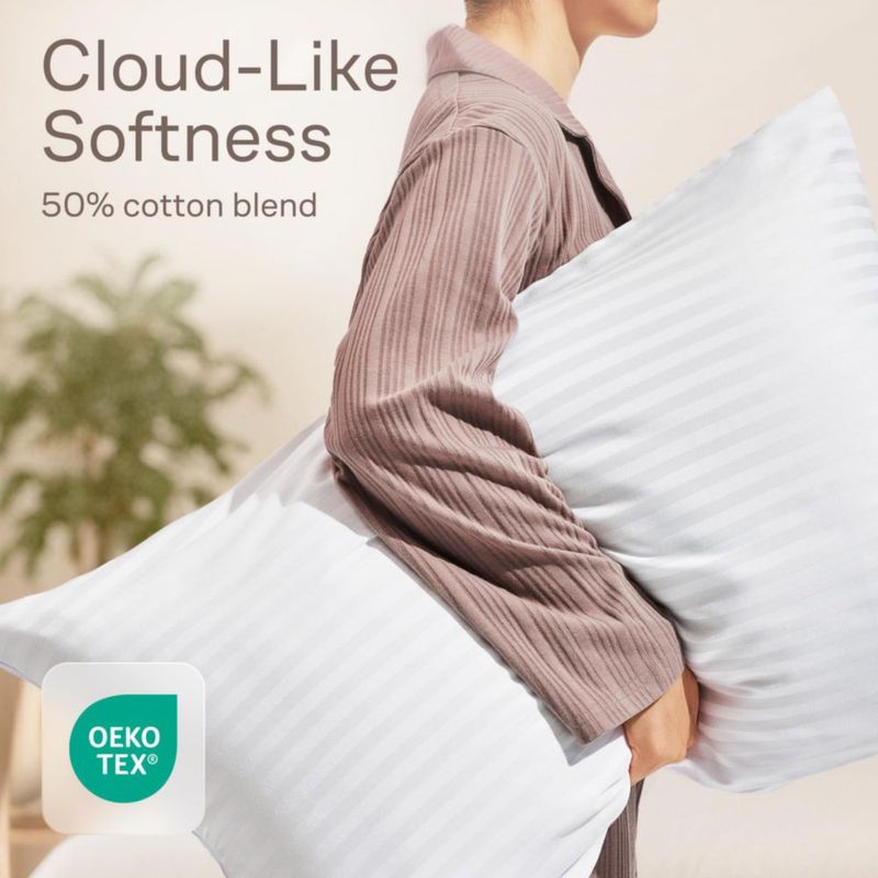 Protectores de almohada Niagara Sleep Solution estándar - paquete de 4