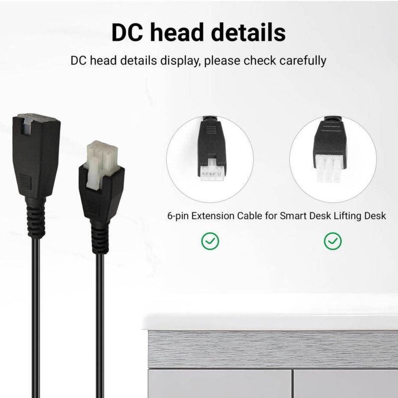 Cable de alimentación OatXtorpor 15 m 6 pines 5557 rotativo hembra