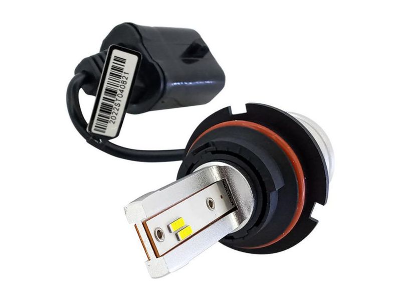 Kit 2 Focos LED 9007 HB5 Chip CSP 5530 8000 Lúmenes con Cable para Auto