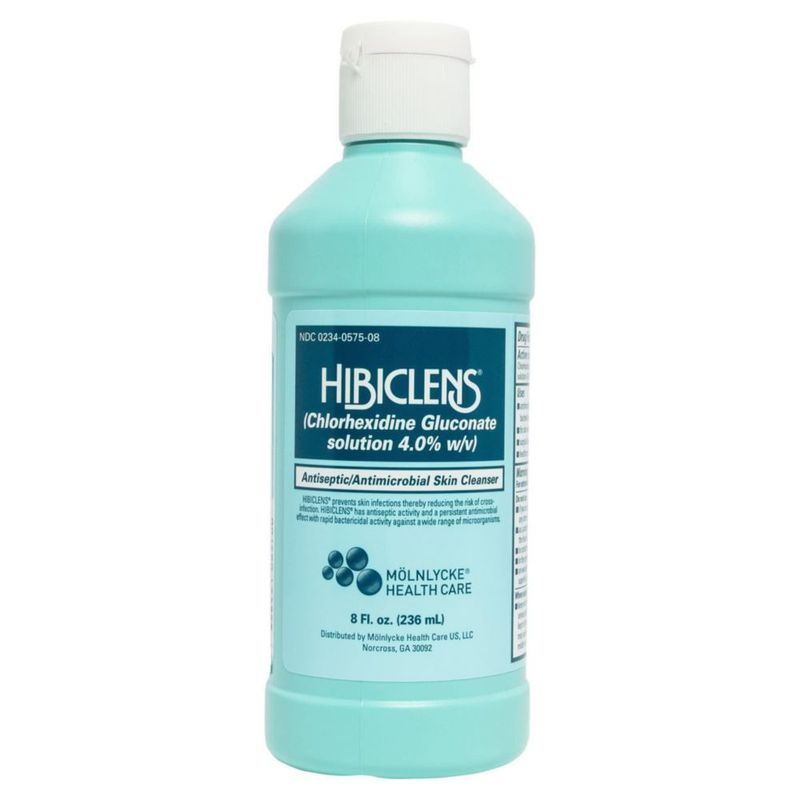 Limpiador de piel Hibiclens 236 ml (8 oz) líquido