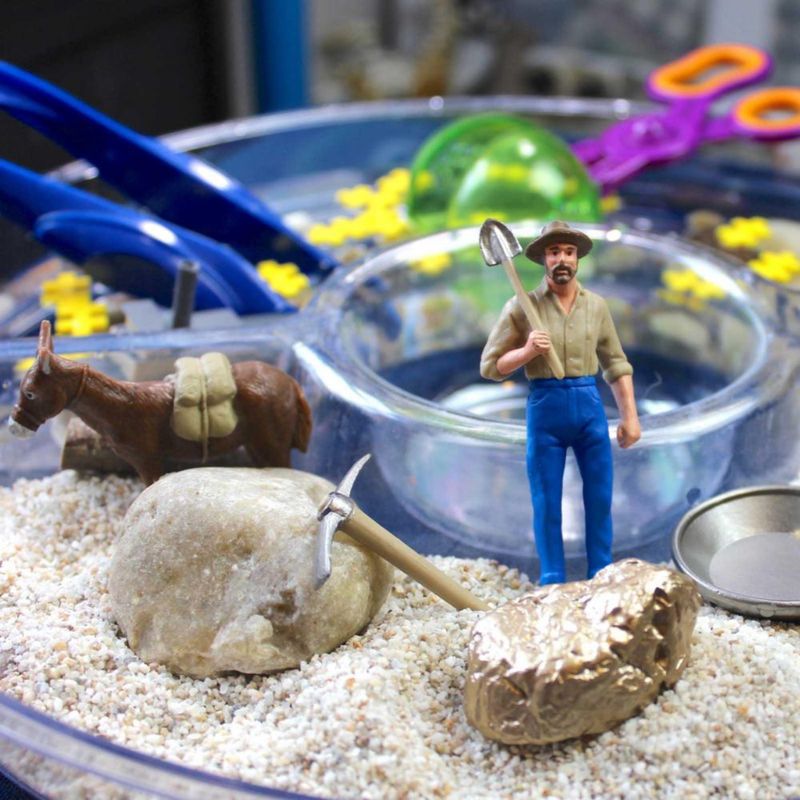 Set de Figuras de Acción Safari Ltd. Fiebre del Oro 9 Miniaturas