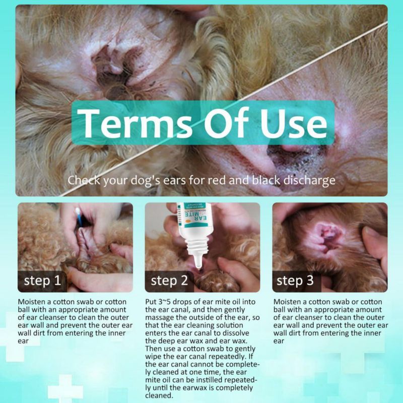 Tratamiento contra ácaros del oído NenMaoKeNu 22 ml para perros y gatos