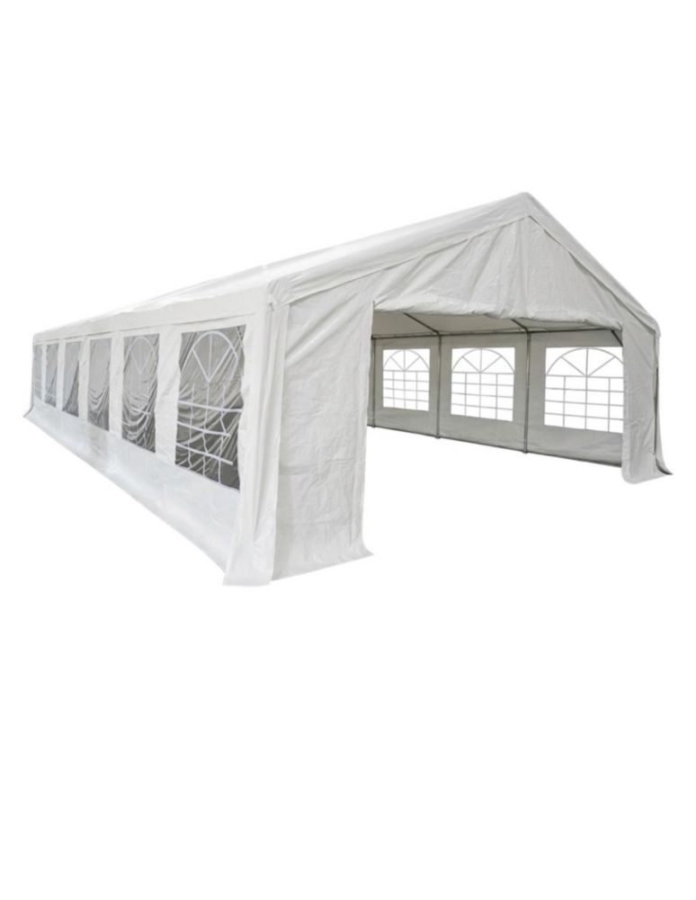 TOLDO ARMABLE 6X12 KANSAS BLANCO IMPERMEABLE PARA EVENTOS