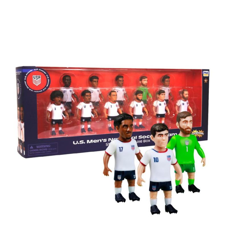 Figuras de fútbol P.M.I. Copa del Mundo - Pack de 11 del equipo EE. UU.