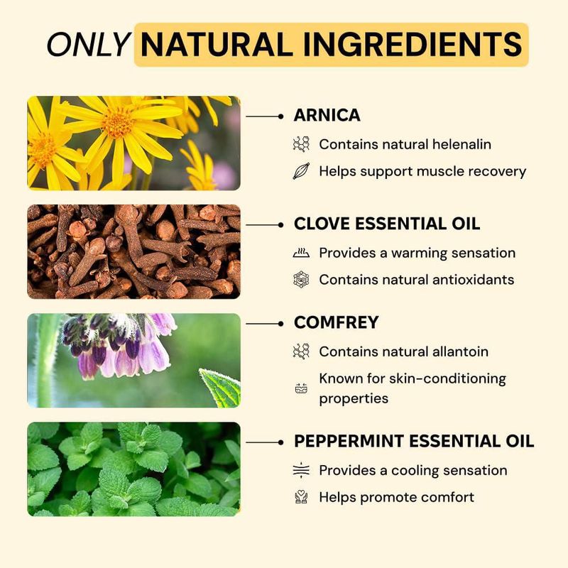 Bálsamo Herbal MyMagicHealer de Consuelda y Árnica 113 g