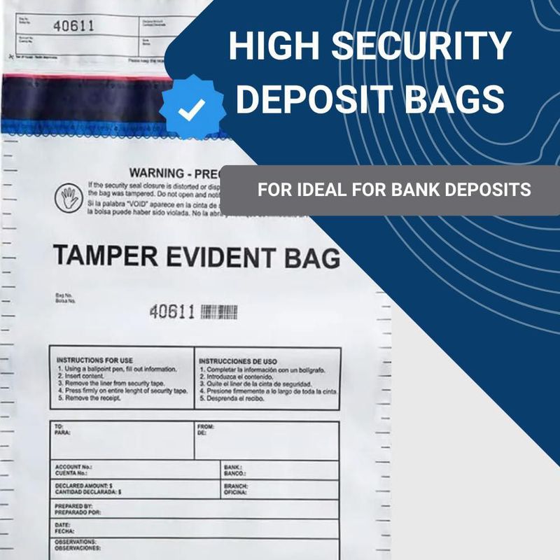 Bolsas de Depósito US PACK SMART 25 × 33 cm (Pack de 100)