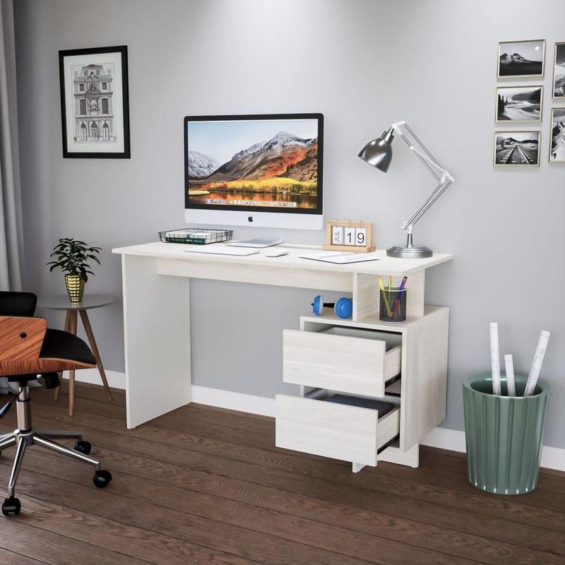 Escritorio gall moderno con 2 cajones