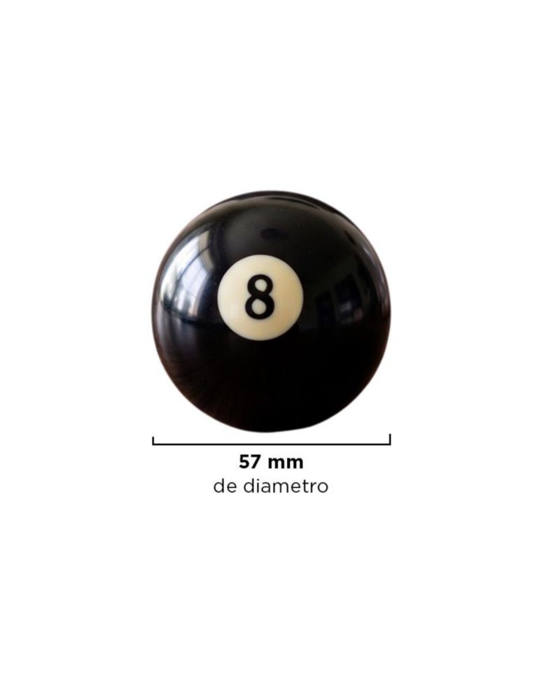 SET DE BOLAS DE BILLAR EBERLE. JUEGO DE 16 PIEZAS DE RESINA DE POLIÉSTER PARA POOL ESTÁNDAR. DIÁMETRO 57 MM Y PESO 165 G POR BOLA.