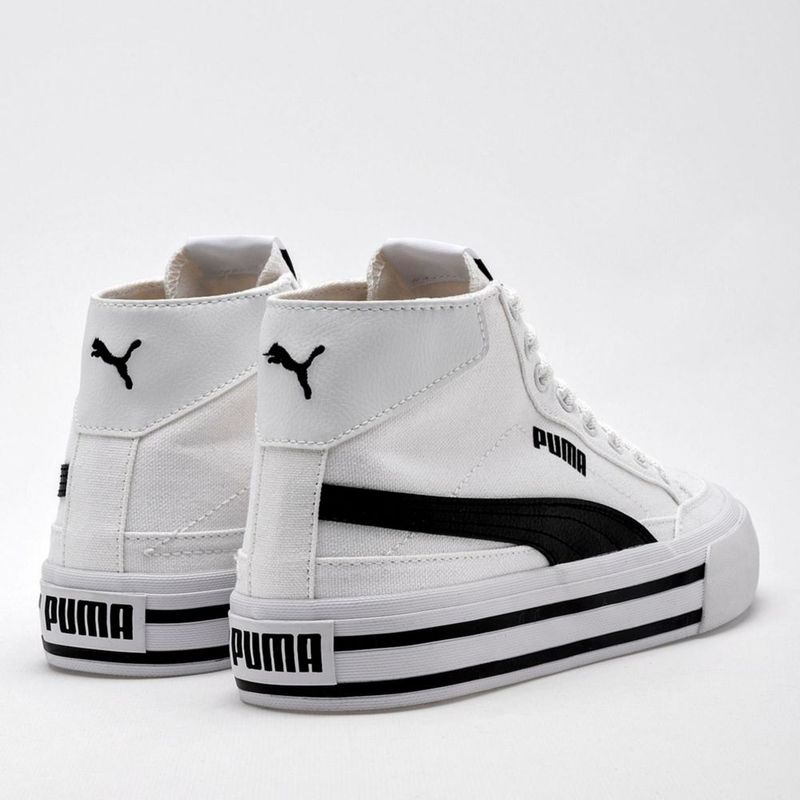 TENIS URBANO BOTA Y BOTIN PUMA 39726502 BLANCO NEGRO