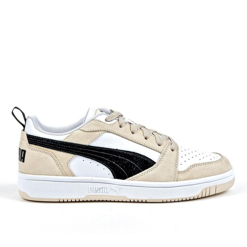 TENIS URBANO PISO PUMA 40226202 BLANCO BEIGE NEGRO