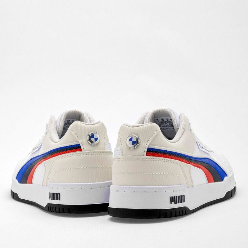TENIS URBANO PISO PUMA 30858702 BLANCO AZUL ROJO