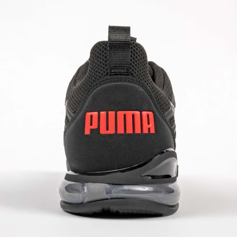 TENIS DEPORTIVO CORRER Y SPORT PUMA 37960139 NEGRO ROJO