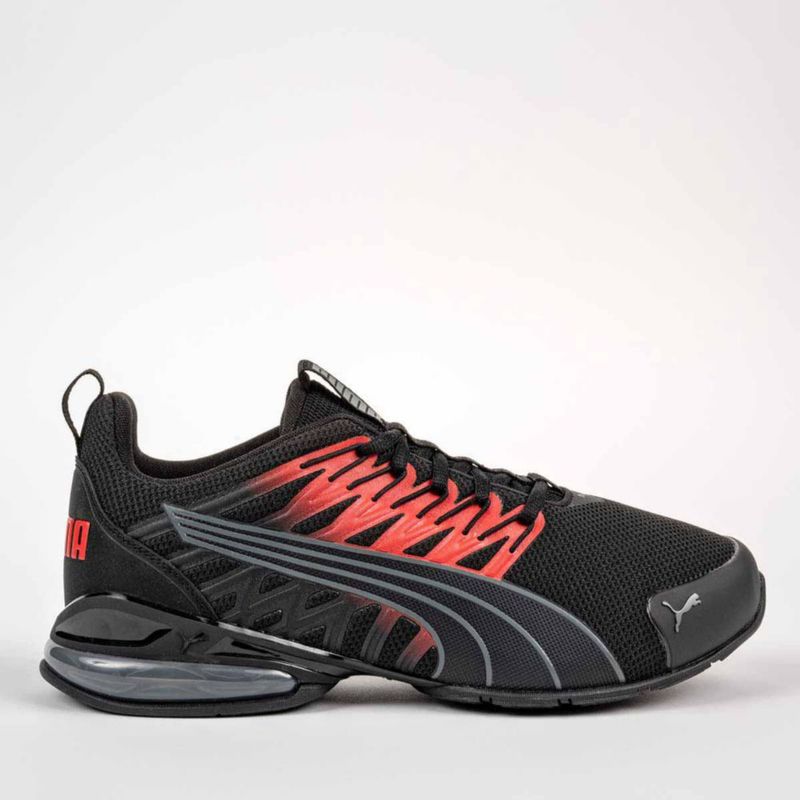 TENIS DEPORTIVO CORRER Y SPORT PUMA 37960139 NEGRO ROJO