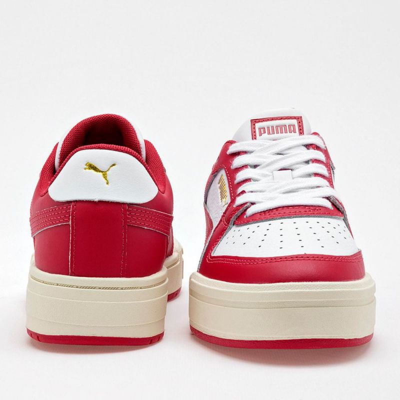 TENIS URBANO PISO PUMA 38227720 BLANCO ROJO