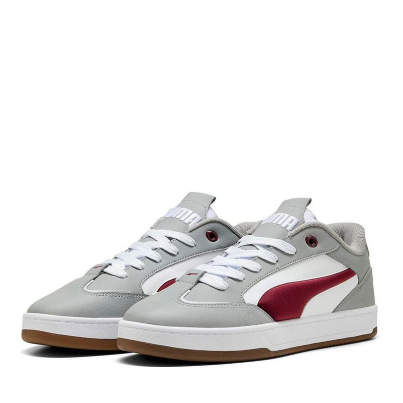 TENIS URBANO PISO PUMA 40262404 GRIS BLANCO VINO