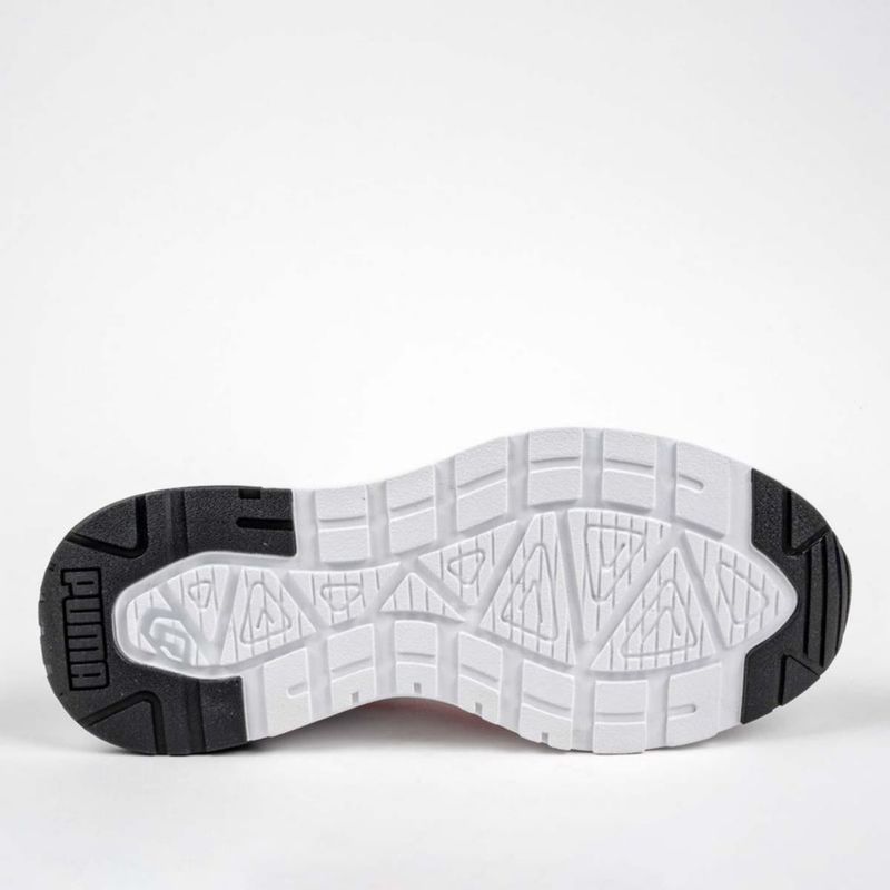 TENIS URBANO PISO PUMA 40023124 BLANCO NEGRO ROJO