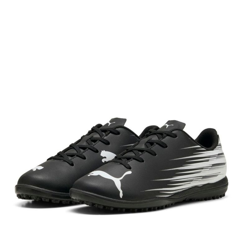 TENIS DEPORTIVO FUTBOL MULTITACHOS PUMA 10849701 NEGRO BLANCO