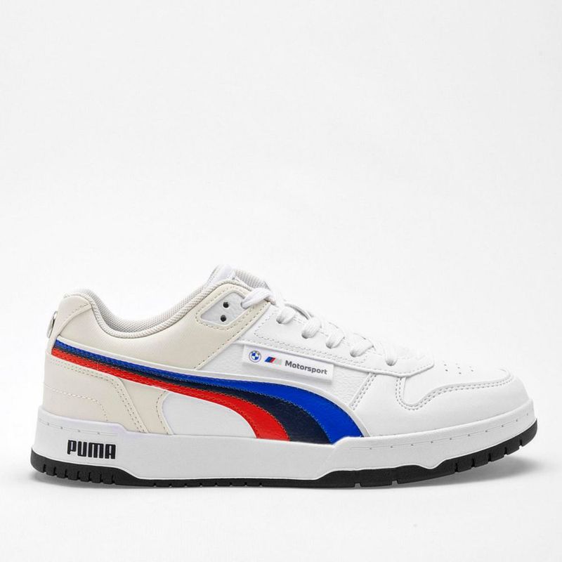 TENIS URBANO PISO PUMA 30858702 BLANCO AZUL ROJO