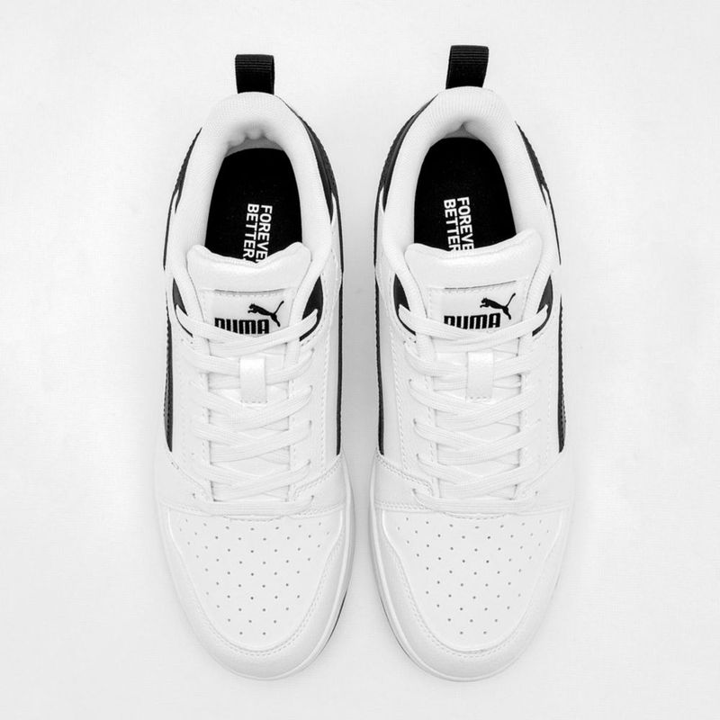 TENIS URBANO PISO PUMA 39383302 BLANCO NEGRO