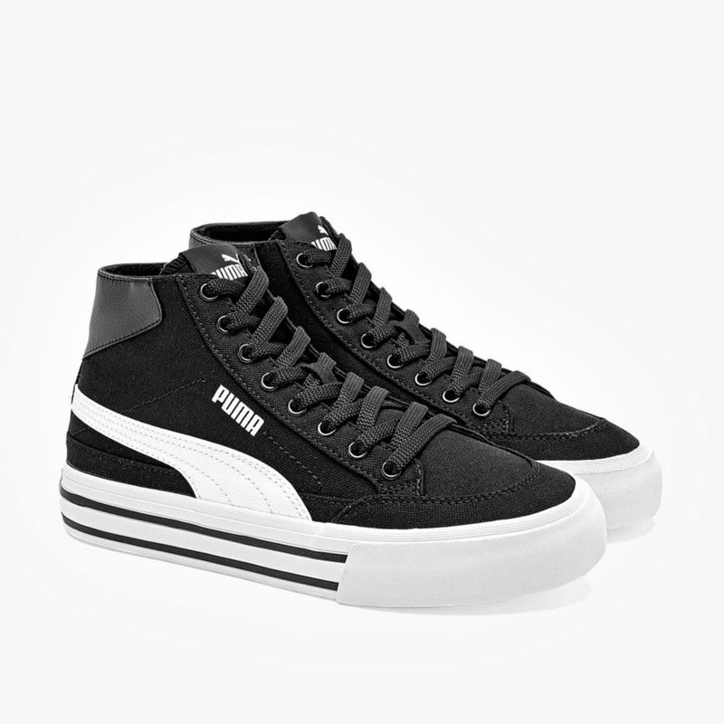 TENIS URBANO BOTA Y BOTIN PUMA 39726501 NEGRO BLANCO