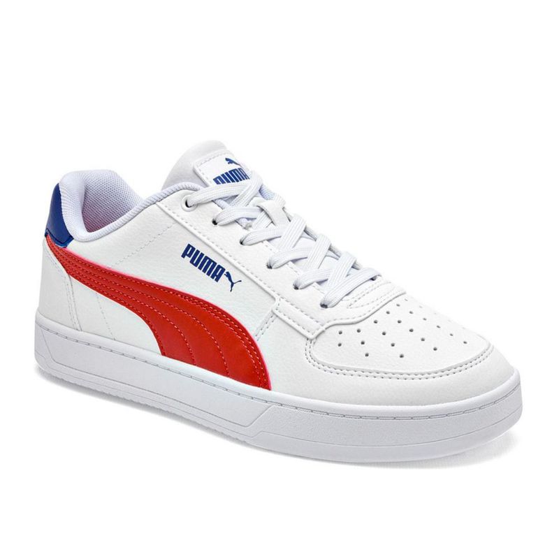 TENIS URBANO PISO PUMA 39383745 BLANCO ROJO MARINO