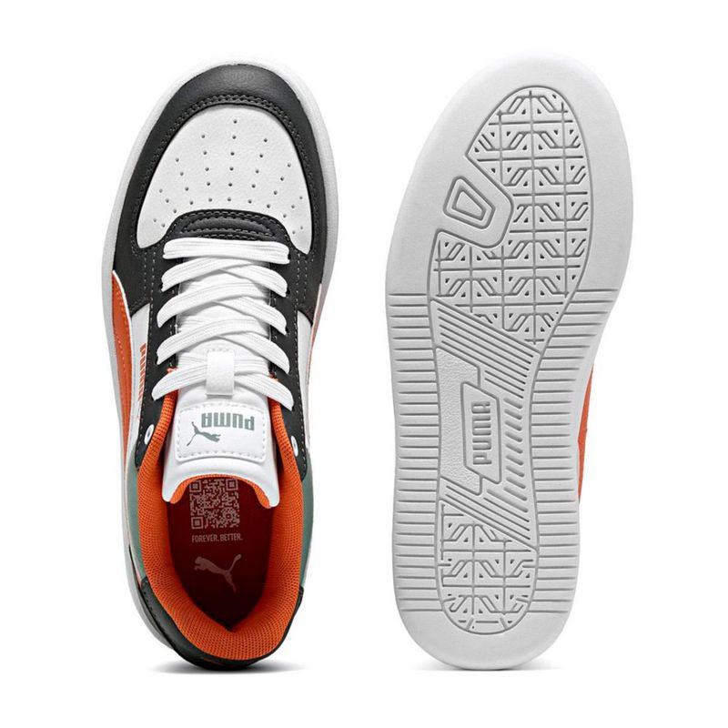 TENIS URBANO PISO PUMA 39446113 GRIS BLANCO NARANJA
