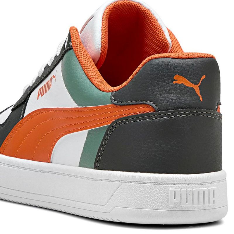 TENIS URBANO PISO PUMA 39446113 GRIS BLANCO NARANJA