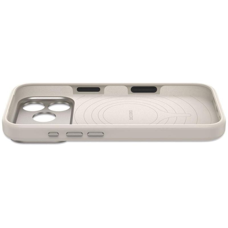 Funda decoded silicone para iphone 18 pro gris