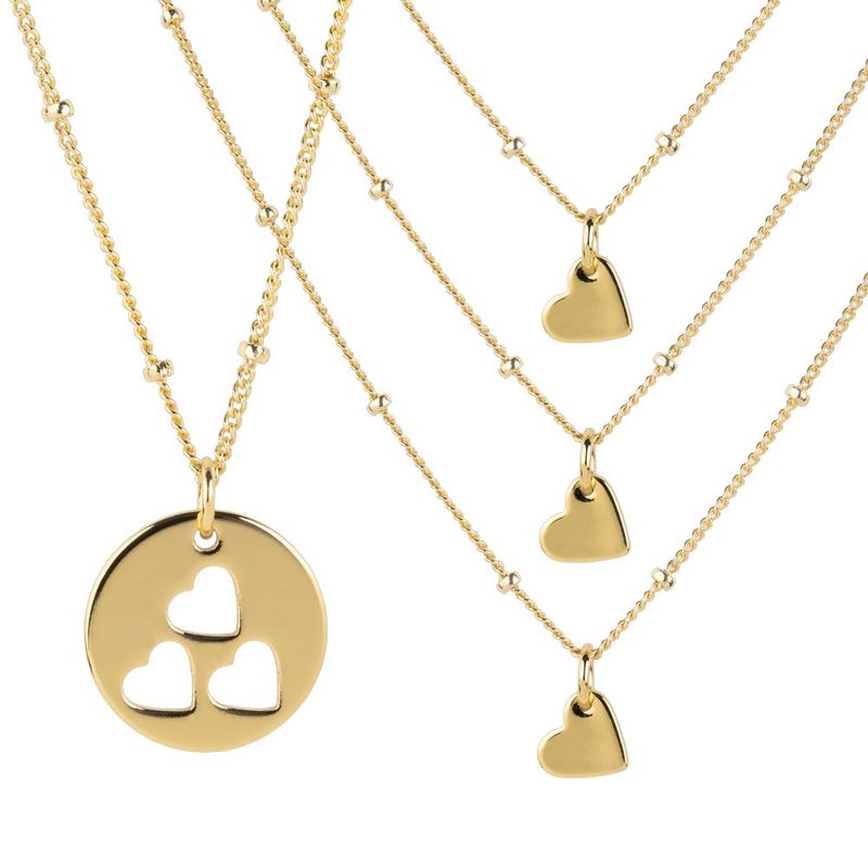 Aretes luckyly baño oro 14k tipo arracadas 2 en 1, regalos para mujer nura