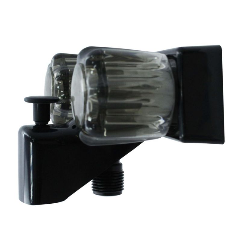 Grifo WMF para Ducha y Bañera de Casa Móvil 4" Negro con Manijas Dobles