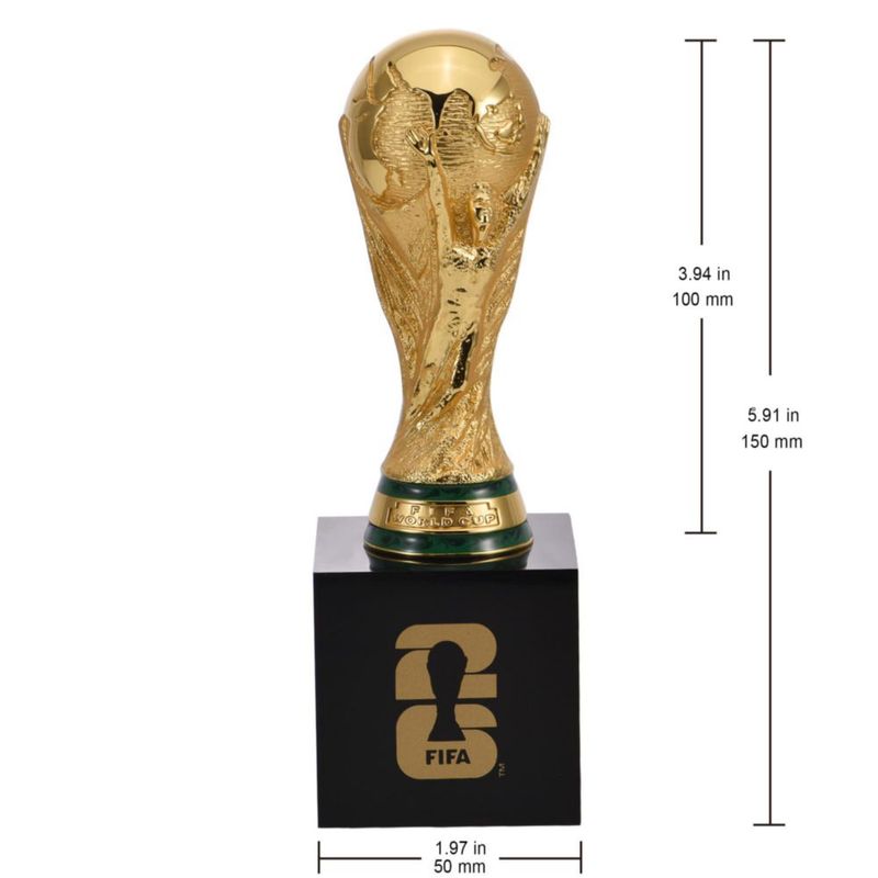 Réplica del Trofeo Wagon International 15 cm FIFA 2026