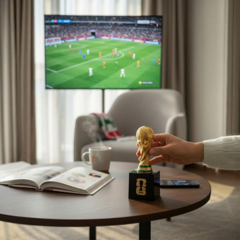 Réplica del Trofeo Wagon International 15 cm FIFA 2026