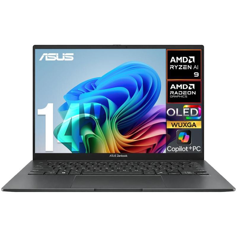 Laptop asus ryzen ai 9 465 16gb 512gb 14" touchs 2k oled w11