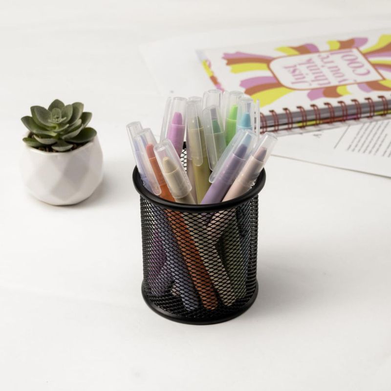 Resaltadores de gel Mr. Pen 12 unidades colores pastel